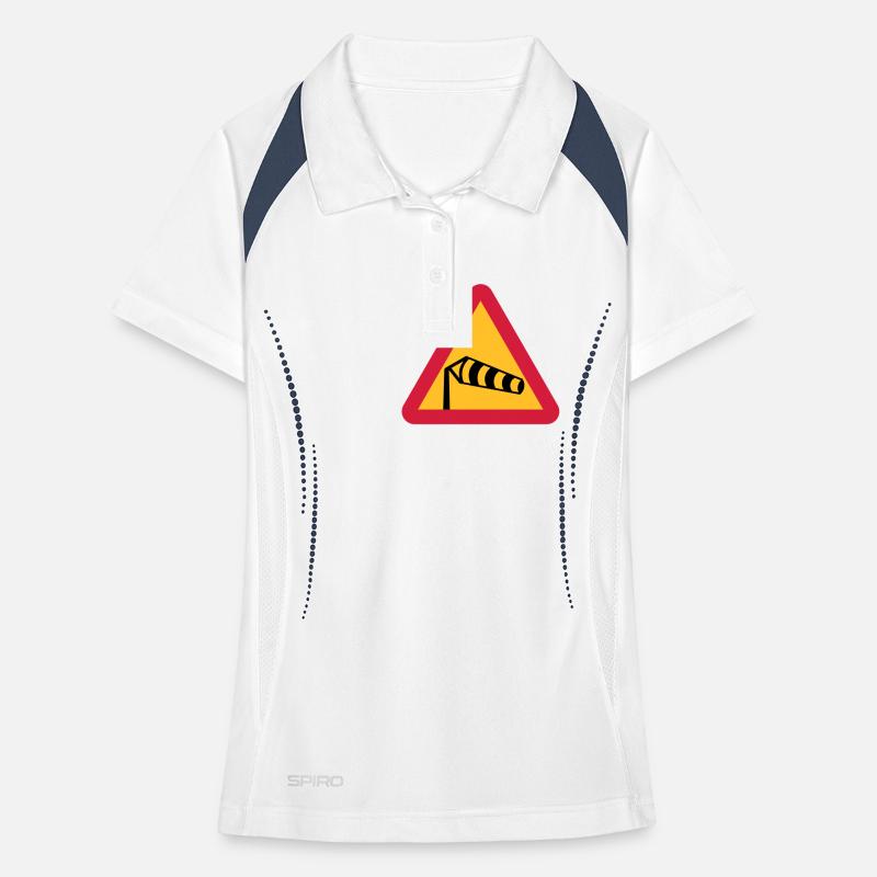 Wind Sock Symbol Women's Polo breathable