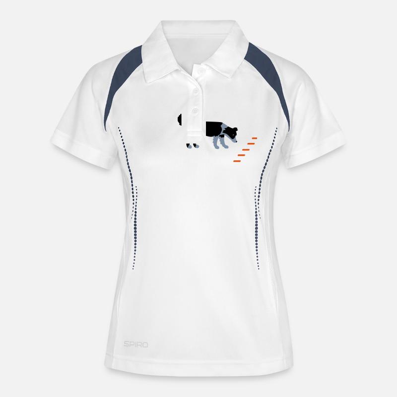 Obedience 1 - Women's Polo breathable - white/navy