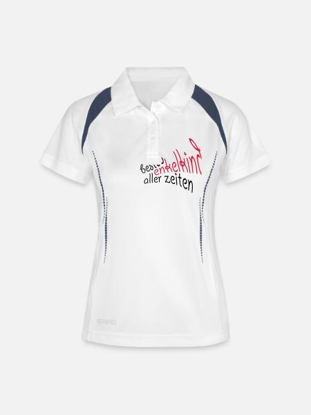 Grandson, grandchild - Women's Polo breathable - white/navy