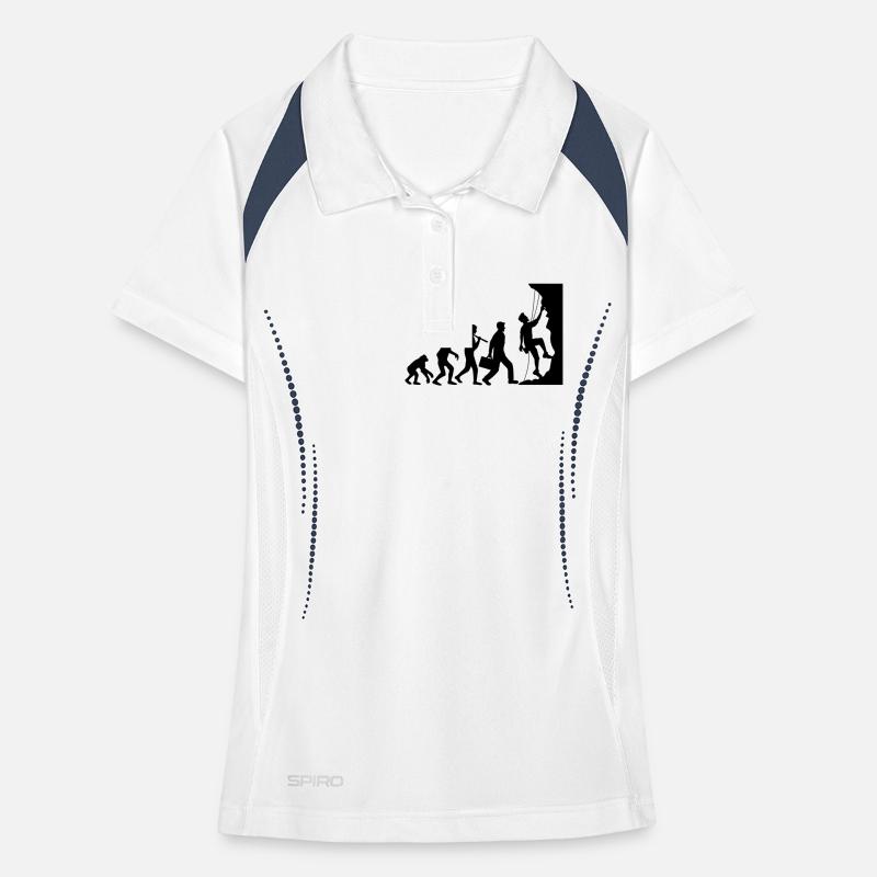 évolution évolution née raide paroi monte Polo respirant Femme