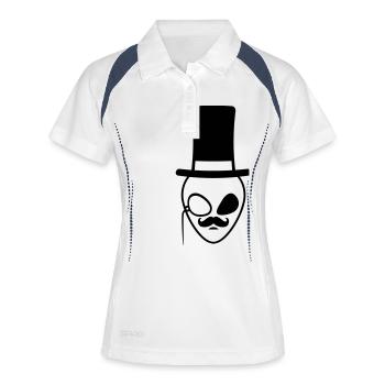 Head Sir Alien Gentlemen - Women's Polo breathable - white/navy - Front