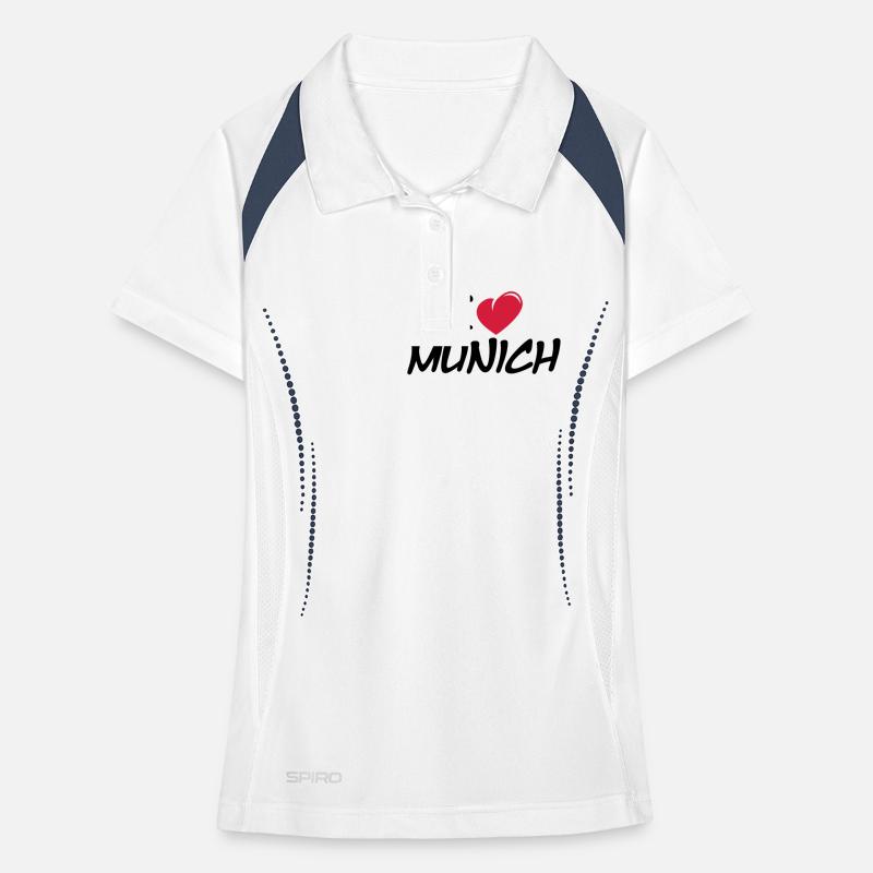 J'aime Munich / J'aime Munich Polo respirant Femme