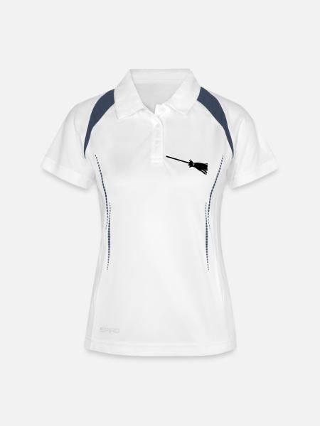 Witches' broom - Women's Polo breathable - white/navy