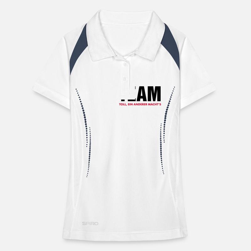 team toll ein anderer macht's crew teamplayer Frauen Polo atmungsaktiv