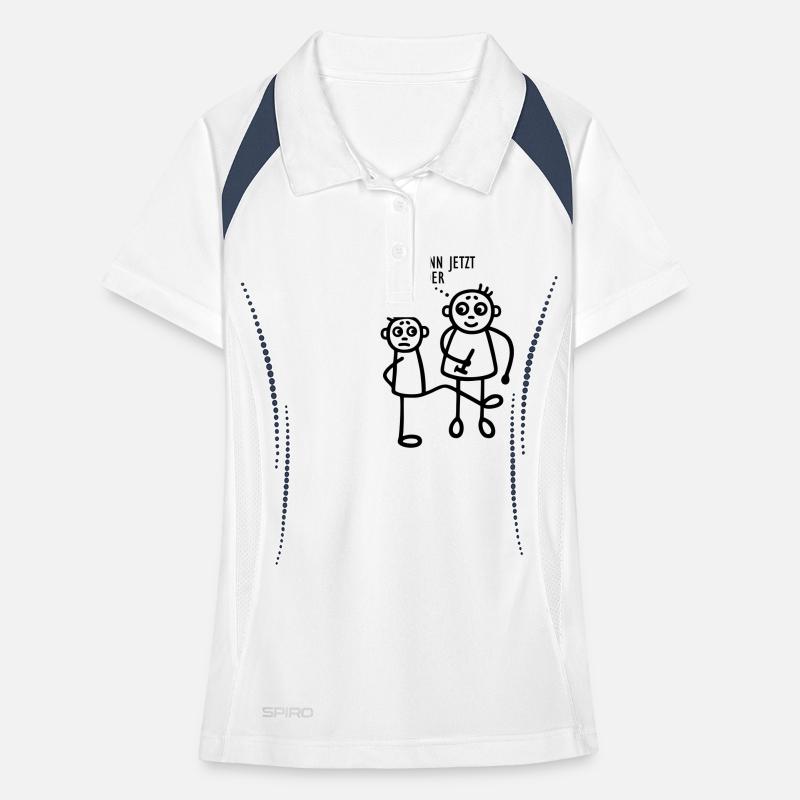 Orthopäde - Knie oder Rücken Frauen Polo atmungsaktiv