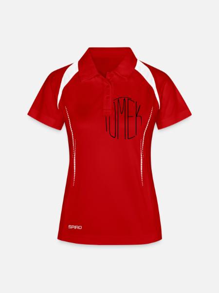 Tomek - Women's Polo breathable - white/navy