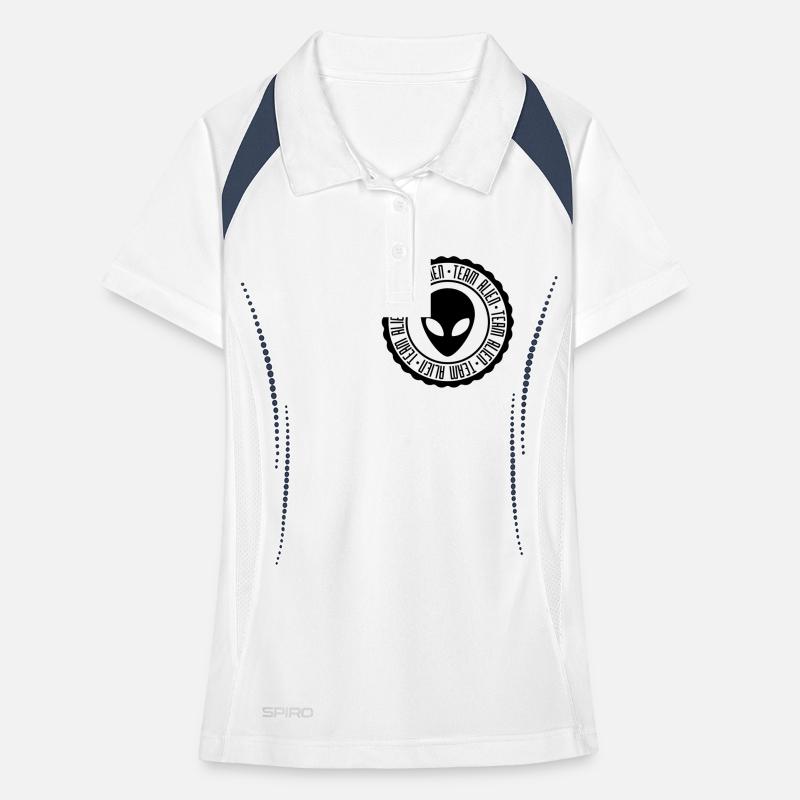 Team Alien rubber stamp Women's Polo breathable