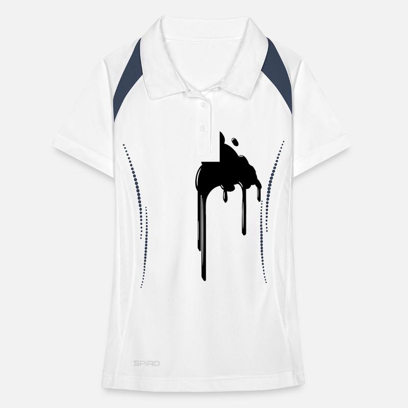 Patch blob Polo respirant Femme