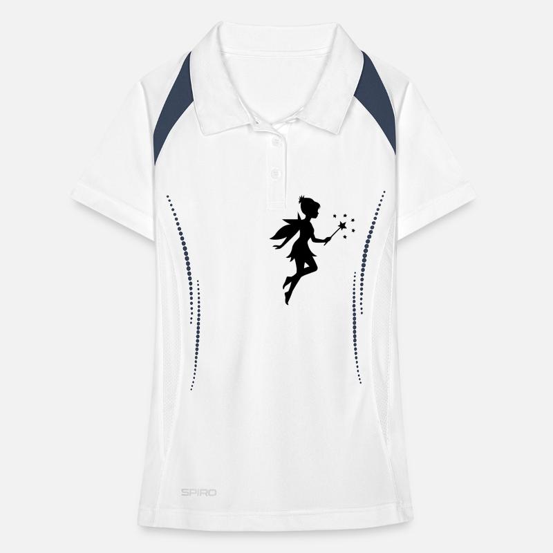 elfe fee Frauen Polo atmungsaktiv