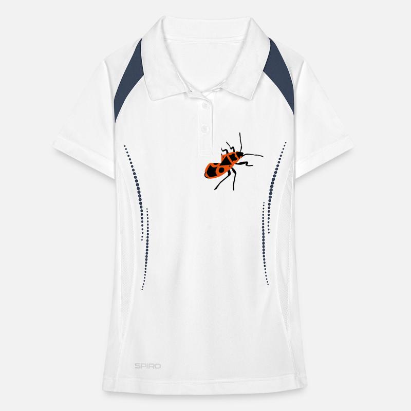 Fire beetle - insect - Firebug Women's Polo breathable