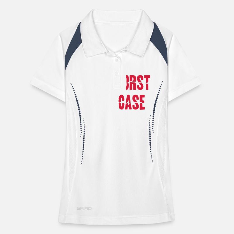 Worst Case Frauen Polo atmungsaktiv
