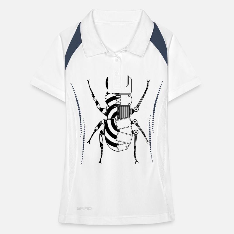 Tekno 23 Cyborg Bug Women's Polo breathable
