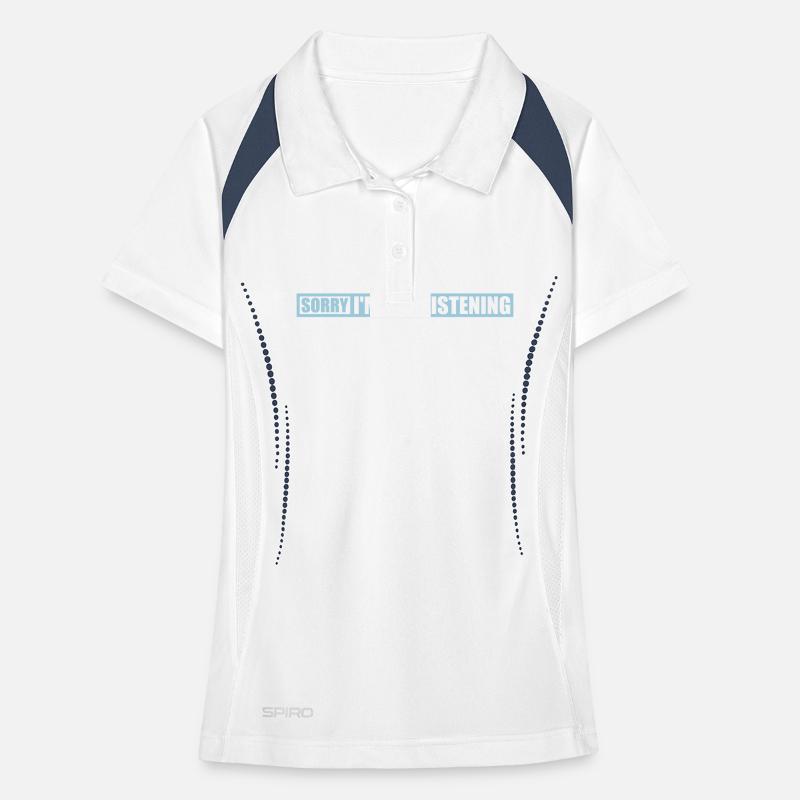 désolé de ne pas écouter Polo respirant Femme