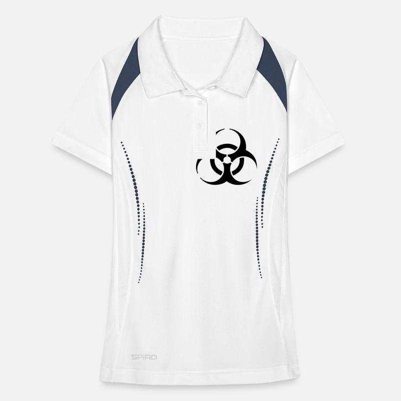 hardstyle biohazard Pullover Polo respirant Femme