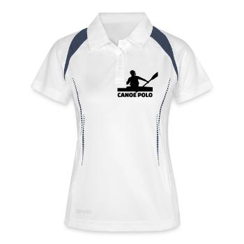 Canoe Polo - Polo respirant Femme - blanc/marine - Devant