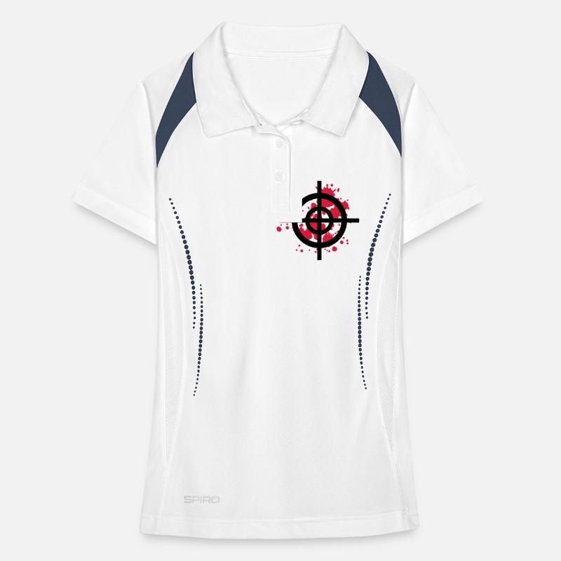 target blood protect css Women's Polo breathable