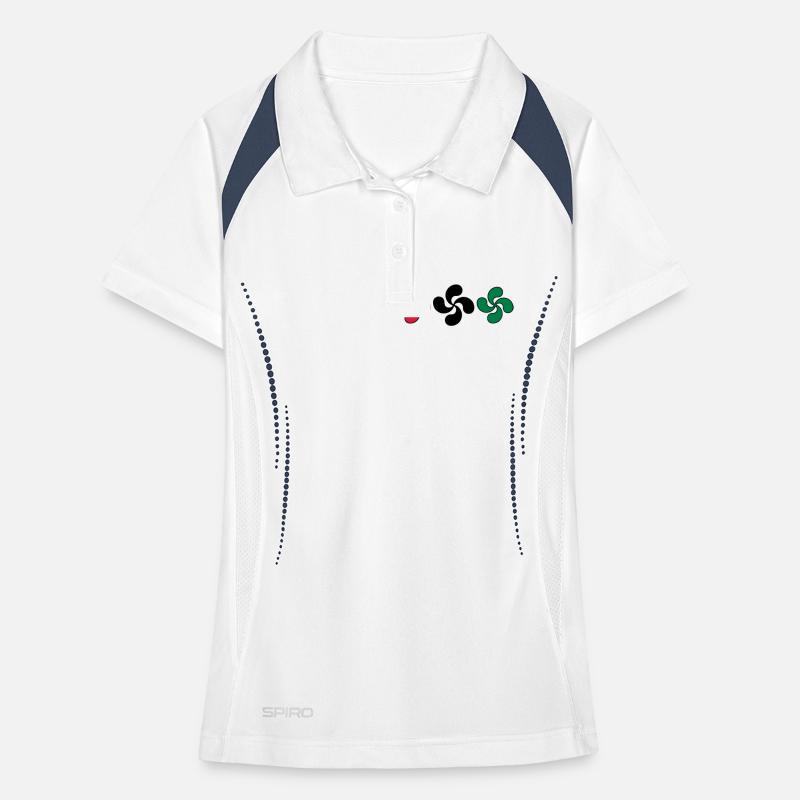 Croix Basques Polo respirant Femme