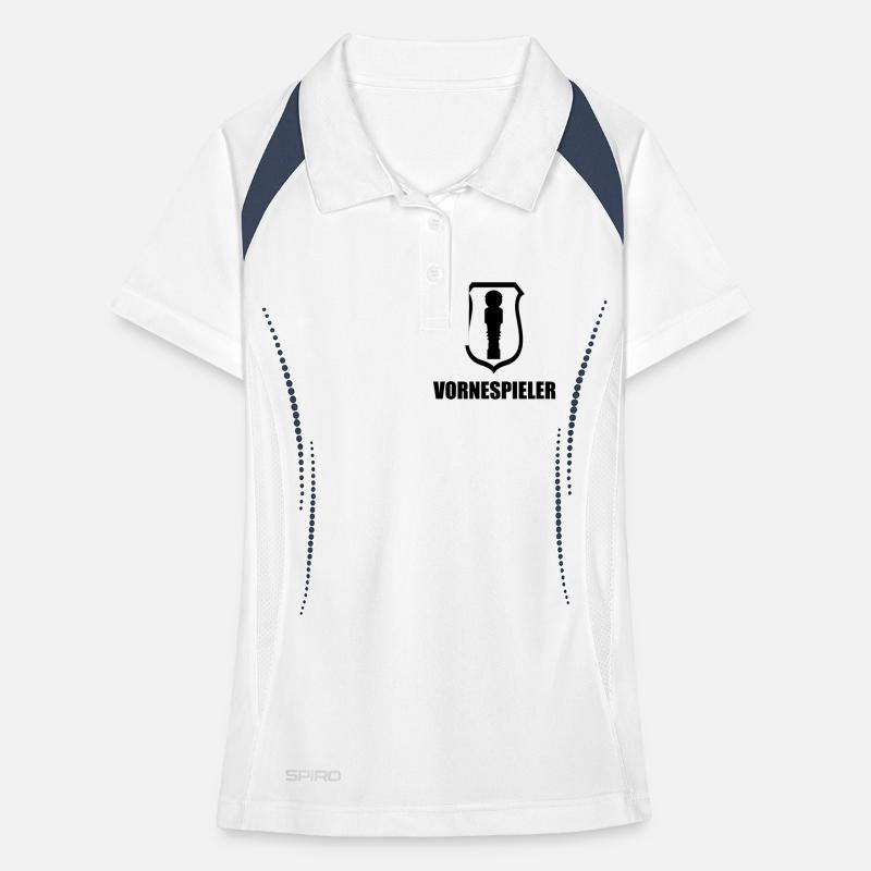 front player Women's Polo breathable