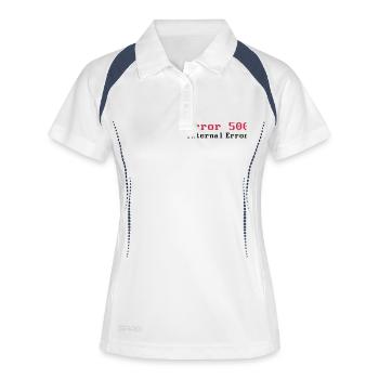 Error 500 - Internal (server error) - HTTP Error - Women's Polo breathable - white/navy - Front