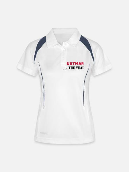 Dustman Ripper Müllmann Eboueur Garbage Trash - Women's Polo breathable - white/navy