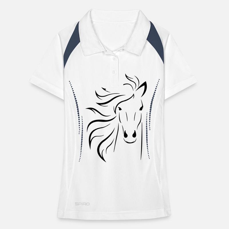Cheval Polo respirant Femme