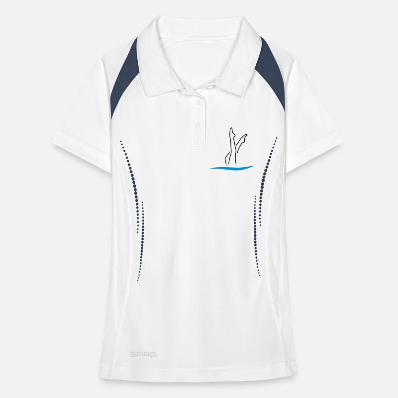 Nage synchrone Polo respirant Femme