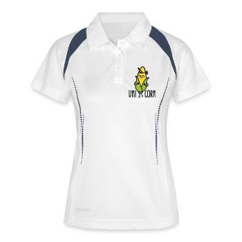 Wannabe uni-corn ( Unicorn ) - Women's Polo breathable - white/navy - Front
