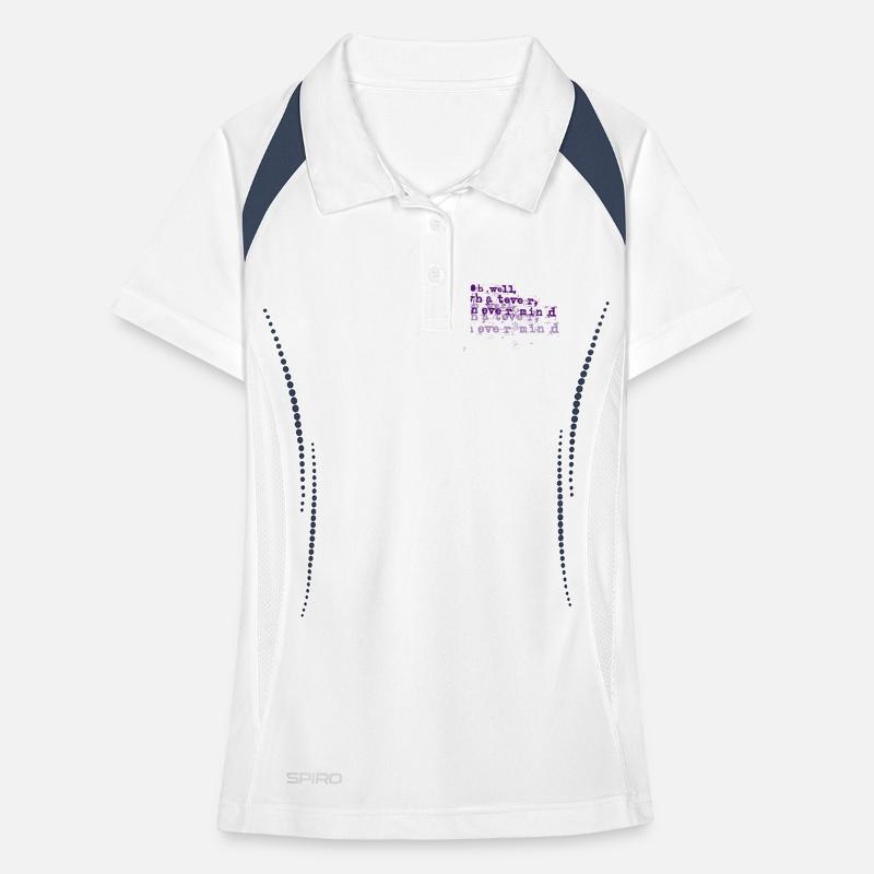 Nevermind Women's Polo breathable