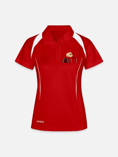 Thou Doest Not Spur - Women's Polo breathable - white/navy