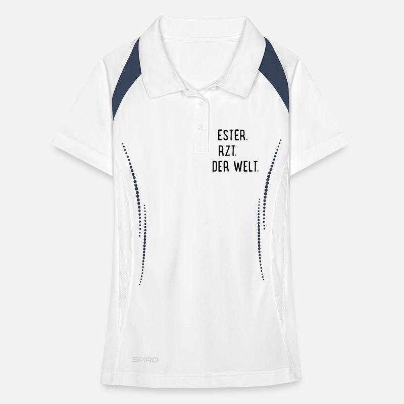 bester arzt Frauen Polo atmungsaktiv