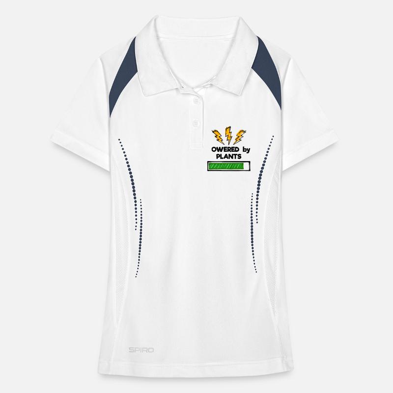 Vegetarian vegan statement Women's Polo breathable