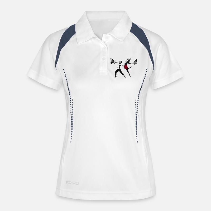 Modern Dance - Women's Polo breathable - white/navy