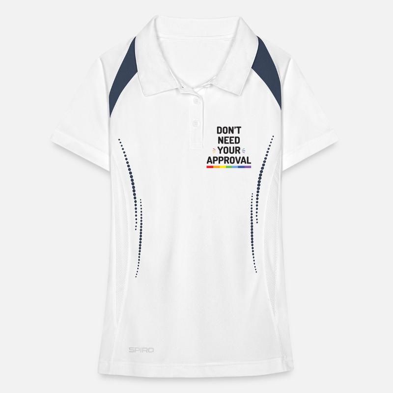 Don’t Need Your Approval Women's Polo breathable