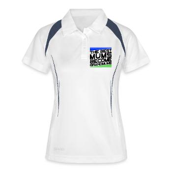 Cool Grandma Statement Grandmother Congratulations - Women's Polo breathable - white/navy - Front