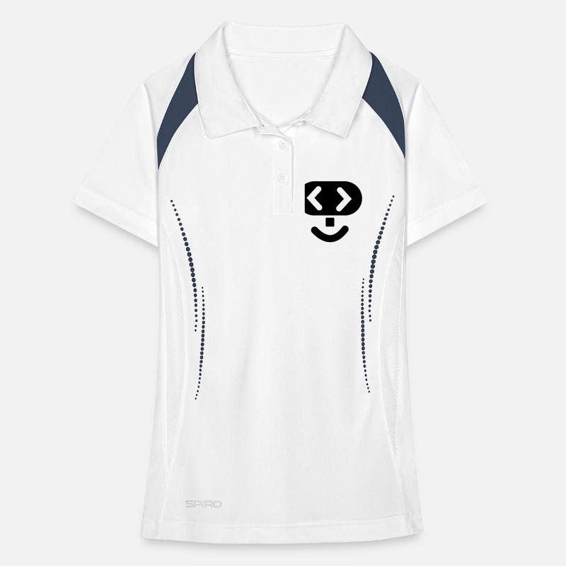 Hacker logo 2 Women's Polo breathable