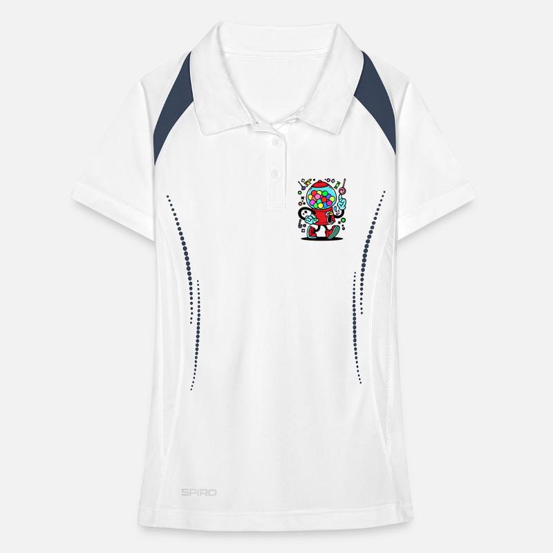Sweets Chocolate Delicious Snacking Sweet Tooth Women's Polo breathable