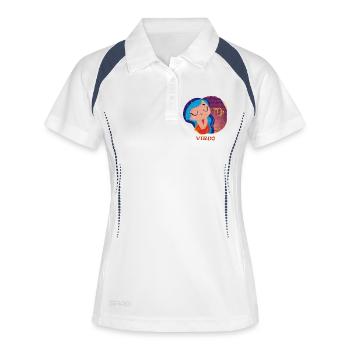 Zodiac Sign Virgo - Women's Polo breathable - white/navy - Front