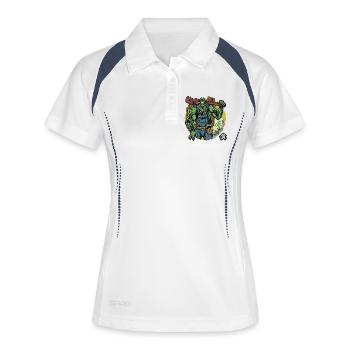 Plumber, plumber, plumber, plumber - Women's Polo breathable - white/navy - Front