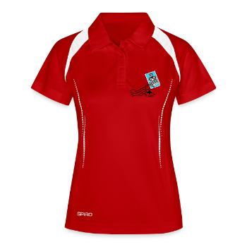 Brittany - Women's Polo breathable - white/navy - Front