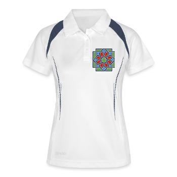 Andalusia 4 - Women's Polo breathable - white/navy - Front