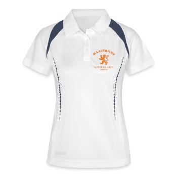 MAASTRICHT Nederland Niederlande Netherlands - Women's Polo breathable - white/navy - Front