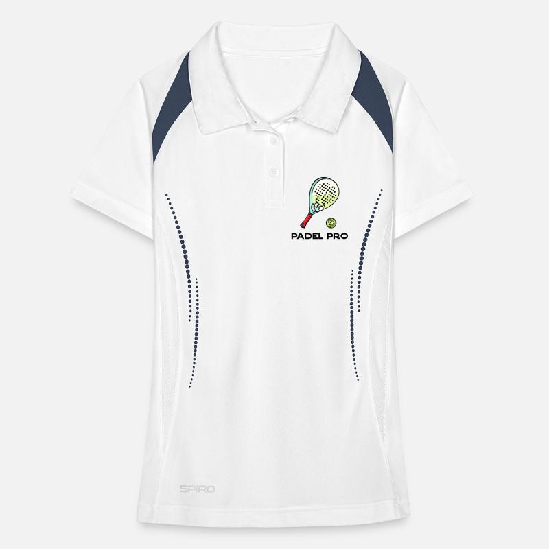 Setback Statement Racket Ball Statement Padel Women's Polo breathable