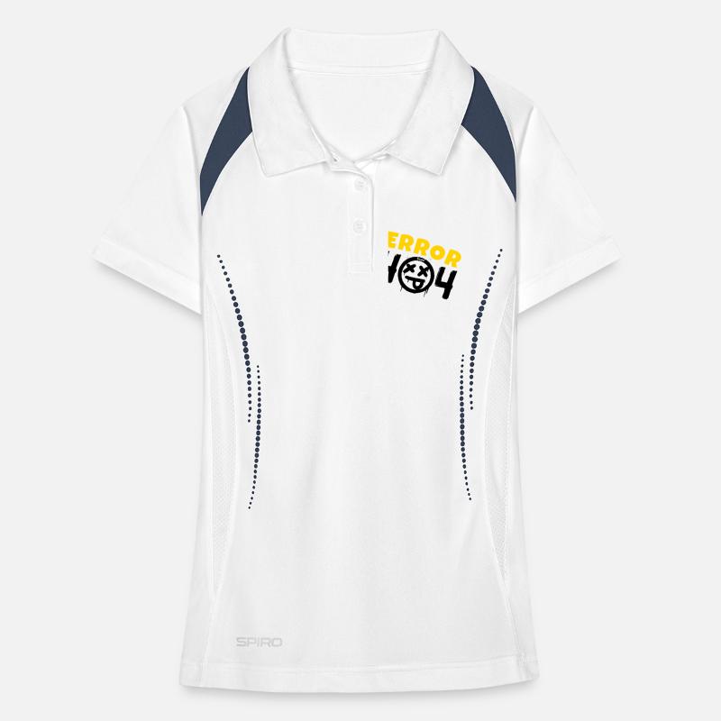 Error 404 Not Found Women's Polo breathable