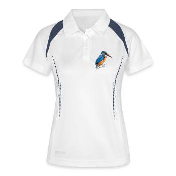 Kingfisher - Women's Polo breathable - white/navy - Front