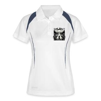 The Road Awaits - Women's Polo breathable - white/navy - Front