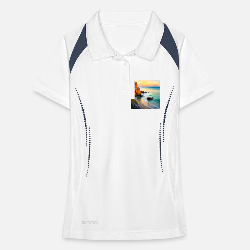 Impressionism Bay Women's Polo breathable