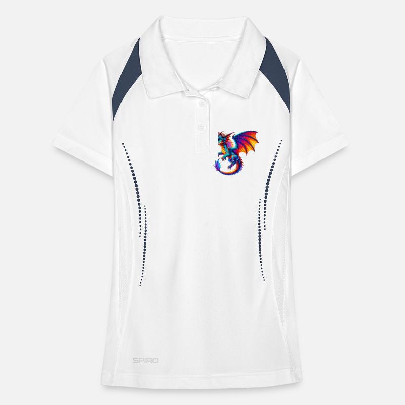 Drache Frauen Polo atmungsaktiv