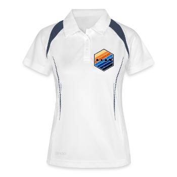 Poker Card Game Casino Poker Gambling - Women's Polo breathable - white/navy - Front