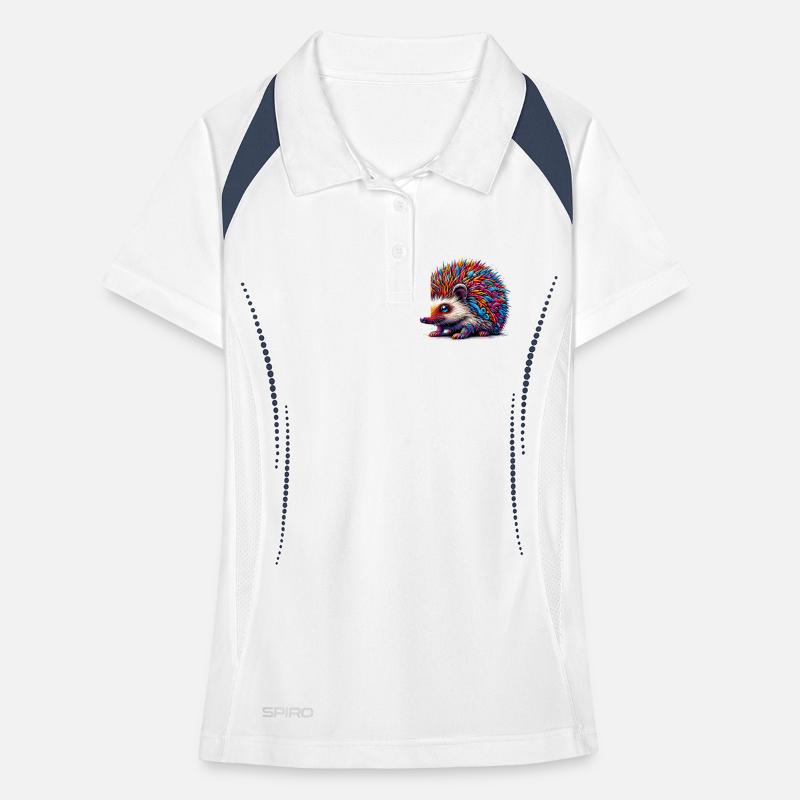 Hérisson Polo respirant Femme