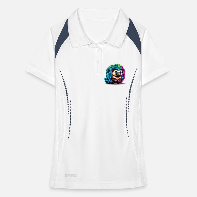 Hérisson Polo respirant Femme